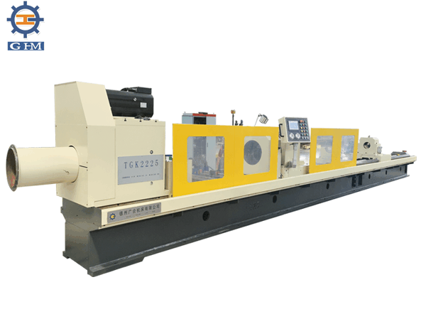 數控深孔刮削滾光機床工作原理